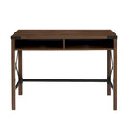42-inch Metal X Farmhouse Desk