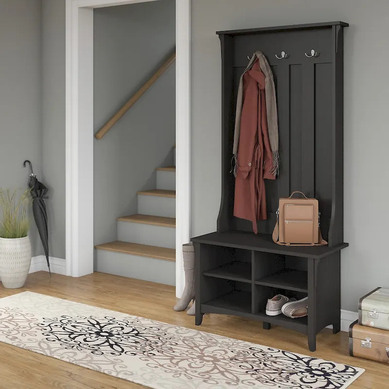Hall Tree with Shoe Storage Bench by