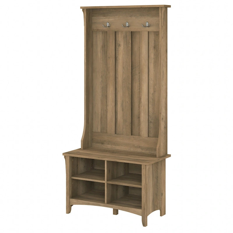 Hall Tree with Shoe Storage Bench by