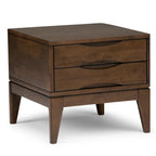 SOLID HARDWOOD 22 inch Wide Square End Side Table 22 W x 22 D x 20 H