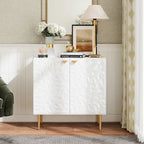2 Door Locker Storage Accent Cabinet