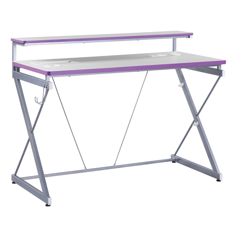 Gaming Desk with RGB LED Lights