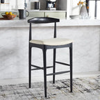 Retro 30-inch Bar Stool 22 In. W x 21 In. D x 42 In. H 22Wx21Dx42H