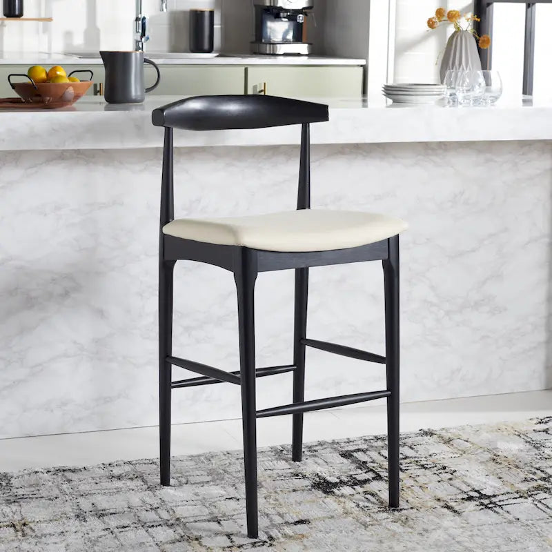 Retro 30-inch Bar Stool 22 In. W x 21 In. D x 42 In. H 22Wx21Dx42H