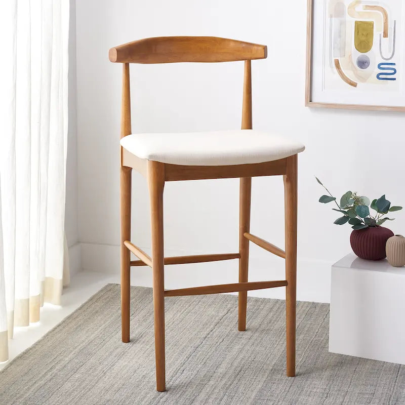 Retro 30-inch Bar Stool 22 In. W x 21 In. D x 42 In. H 22Wx21Dx42H
