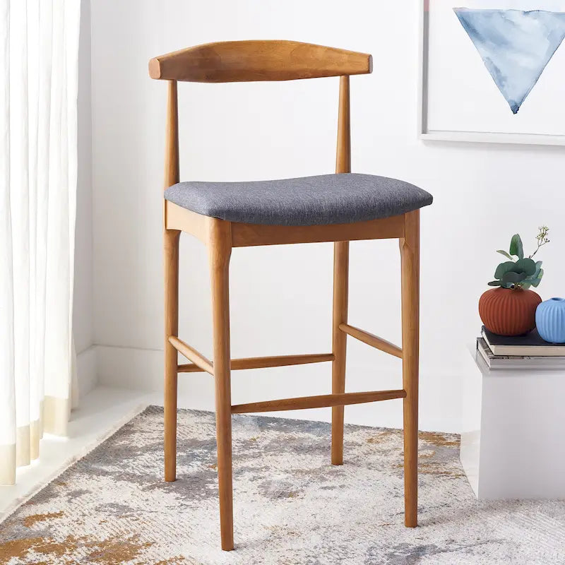 Retro 30-inch Bar Stool 22 In. W x 21 In. D x 42 In. H 22Wx21Dx42H