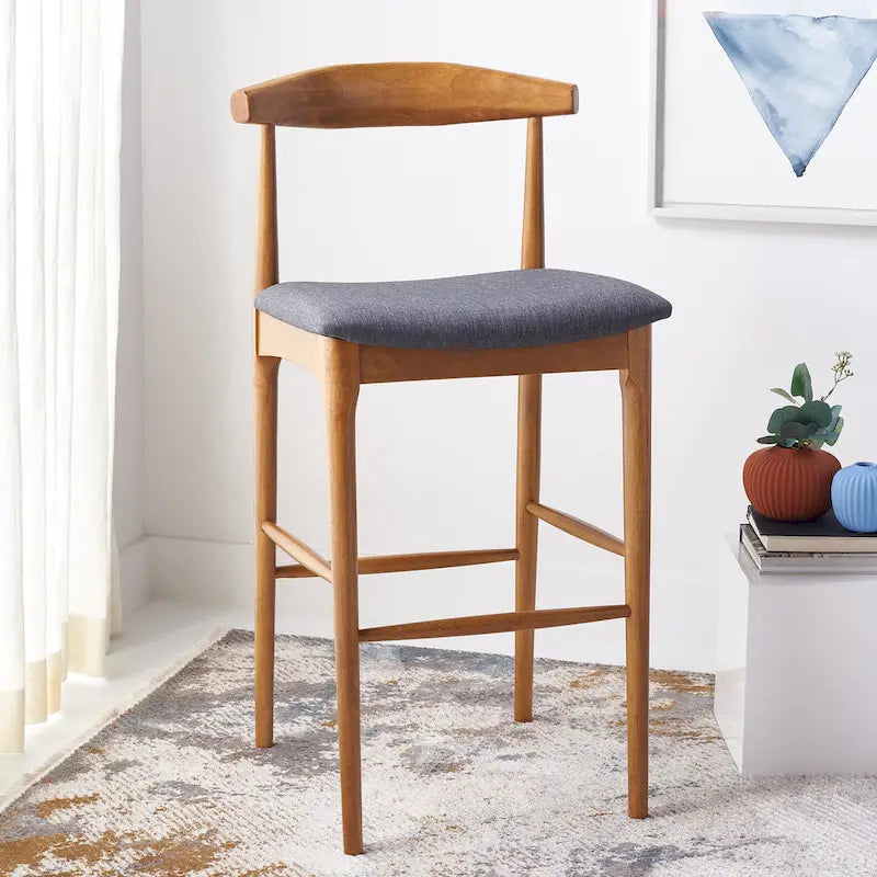 Retro 30-inch Bar Stool 22 In. W x 21 In. D x 42 In. H 22Wx21Dx42H