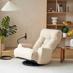 Swivel Leisure Chair with Adjustable Head and Waist
